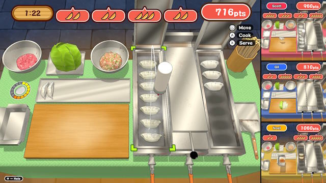 Chuẩn bị, nướng và phục vụ sủi cảo trong thời gian giới hạn