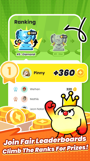 Pinjoy mang đến các mùa Leaderboard hấp dẫn