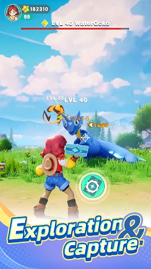 Bạn đồng hành cùng những sinh vật đáng yêu mang tên Dokomon trong game Spirit GO