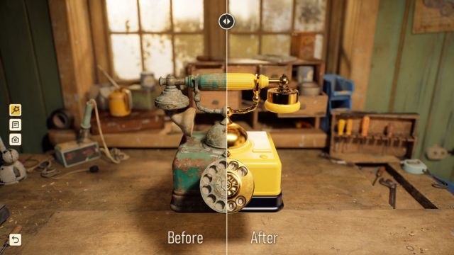 So sánh cổ vật trước và sau khi được phục chế