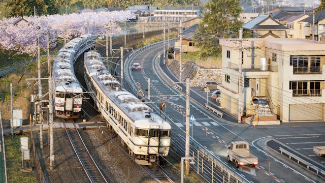 Phong cảnh ven biển và vùng quê được tái hiện chi tiết