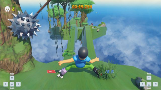 Trượt patin vượt chướng ngại vật trong cuộc phiêu lưu hỗn loạn, hài hước của Skate Mates