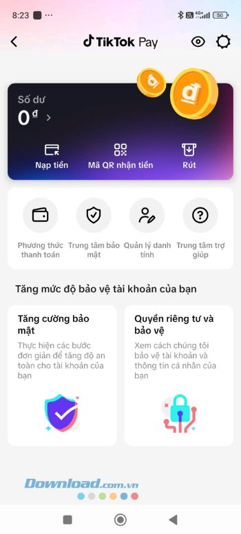Bắt đầu sử dụng TikTok Pay