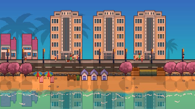 ClickTown là game xây dựng đồ họa Pixel