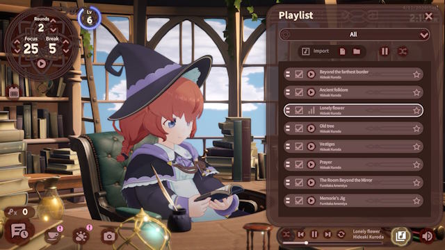 Game kết hợp nhạc Celtic và âm thanh thư giãn