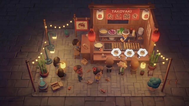 Điều hành một nhà hàng ven đường chuyên bán các món ăn châu Á