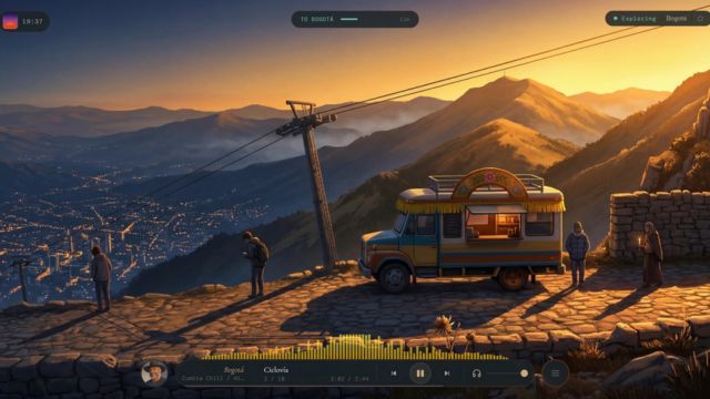 Mỗi thành phố đặc trưng bởi 4 cảnh và 10 bản nhạc riêng biệt