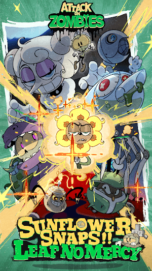 Attack on Zombies cho bạn tham gia vào cuộc chiến giữa thực vật và zombie