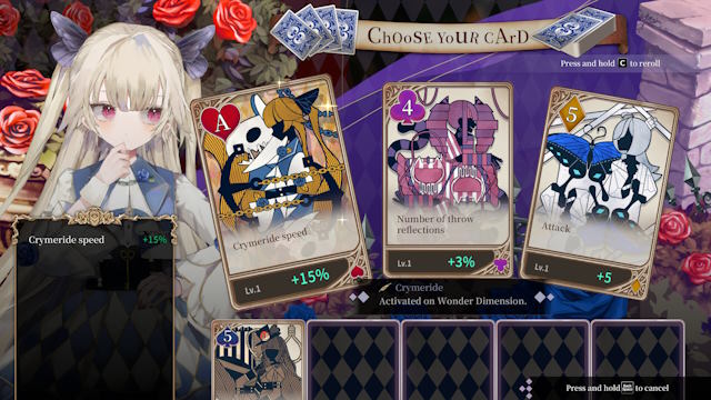 Thu thập các thẻ kỹ năng để tạo thành bộ bài phong cách Poker