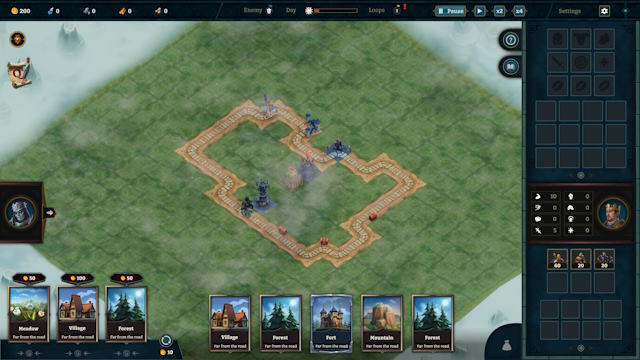 Di chuyển trên con đường hình vòng tròn quanh Grail Temple