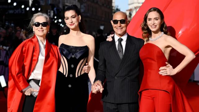 Meryl Streep, Anne Hathaway, Emily Blunt và Stanley Tucci trở lại với vai diễn quen thuộc của họ