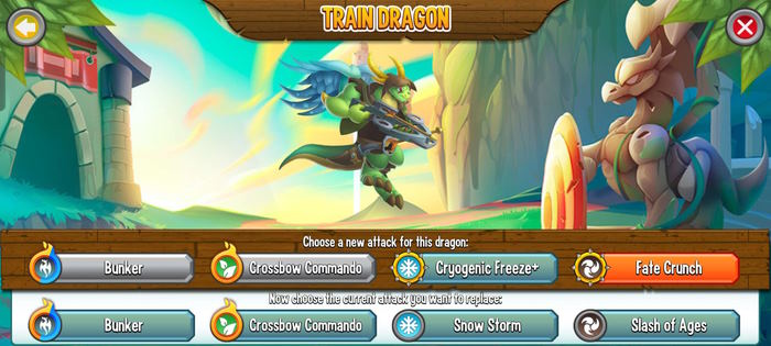 Huấn luyện rồng trong Dragon City