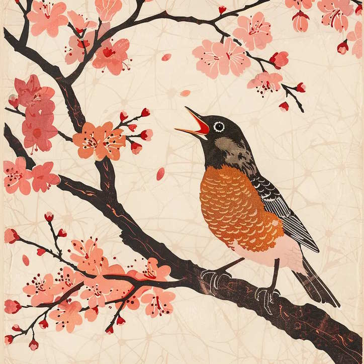 Ảnh chim theo phong cách Nhật Bản