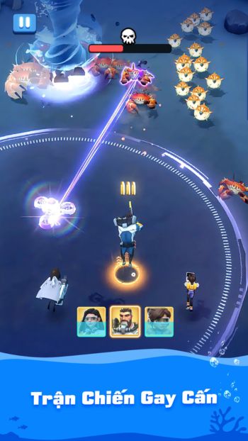 Trận chiến gay cấn