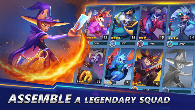 Xây dựng một đội anh hùng động vật huyền thoại