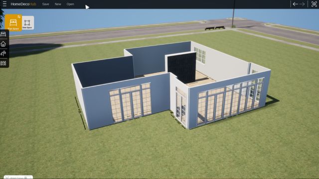 Tùy chọn bố cục, vật liệu và thử nghiệm nhiều phong cách khác nhau với HomeDecoHub