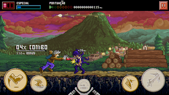 Trong game The Old Man & The Demon Sword, bạn vào vai Tonho, một ông lão sở hữu thanh kiếm quỷ