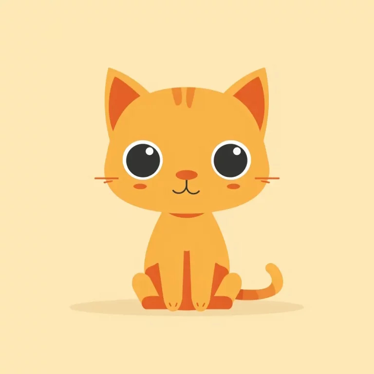 Mèo cam dễ thương