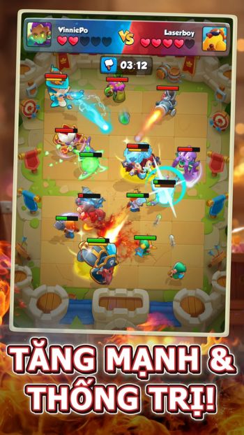 Tăng mạnh & Thống trị