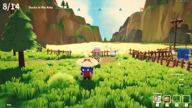 Over Duck'd là game la hét chăn vịt hỗn loạn trên nhiều địa hình