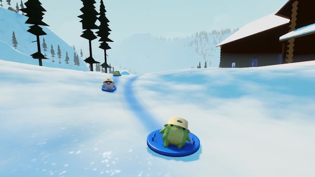 Sledding Game là game trượt tuyết dành cho nhiều người chơi