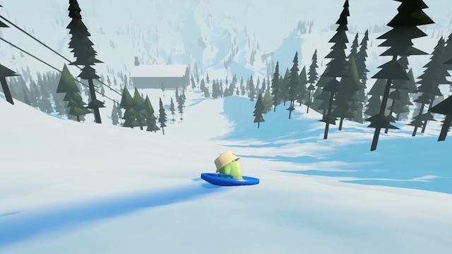 Bối cảnh game là một ngọn núi tuyết lớn có thể chứa tối đa 50 người 