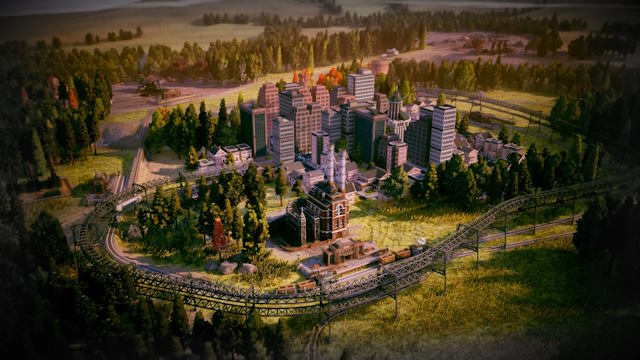 Steam to Electric là game quản lý đường sắt đồ họa Voxel sống động