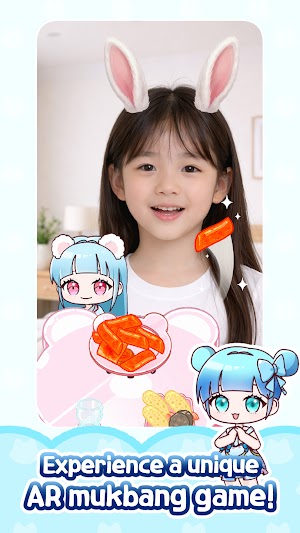 Trải nghiệm mukbang AR độc đáo trong game Yummy Tteokbokki ASMR 