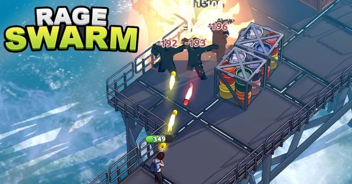 Rage Swarm - Game hành động, bắn súng sinh tồn