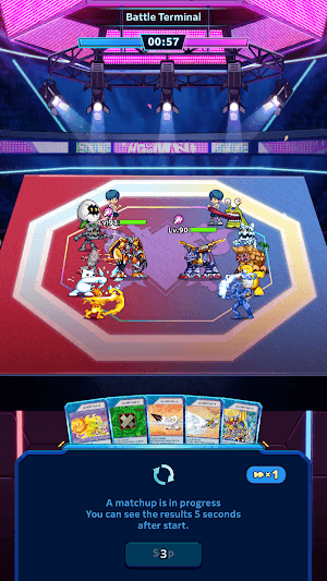 Bạn nuôi dưỡng, huấn luyện và tiến hóa các sinh vật Digimon và đưa đi chiến đấu