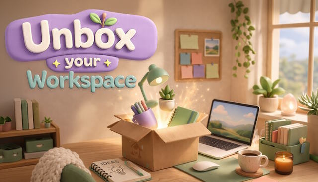 Xây dựng không gian làm việc của riêng bạn trong Unbox your Workspace