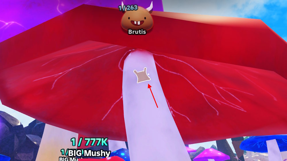 Mushroom forest crafting recipe location