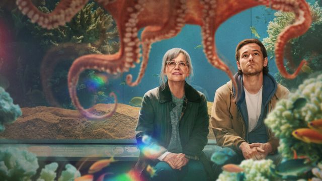 Poster phim tâm lý bí ẩn Kỷ vật vô giá - Remarkably Bright Creatures trên Netflix