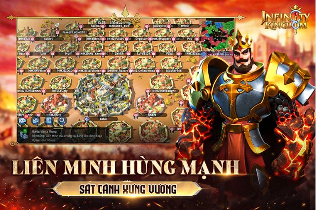 Liên minh hùng mạnh, sát cánh xưng vương