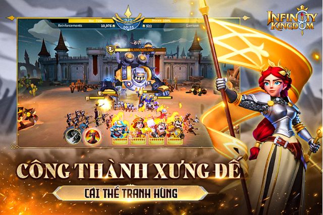 Công thành xưng đế, cái thế tranh hùng
