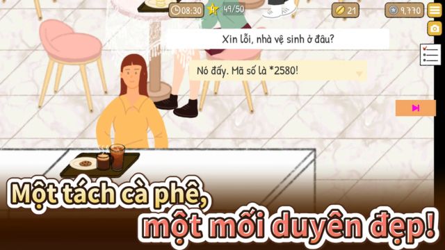 Một tách cà phê, một mối duyên đẹp