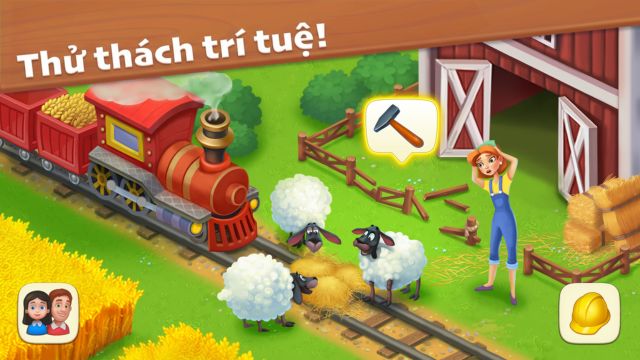 Sử dụng tiền tệ kiếm được để xây dựng thêm nhà ở, nhà máy, cửa hàng
