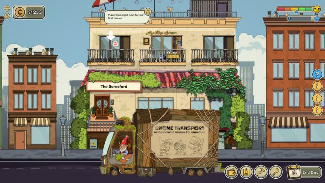 Quản lý chung cư mini xinh xắn, ấm cúng trong game Grandma Left Me A Building