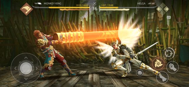 Game đối kháng hành động thời gian thực, nơi người chơi điều khiển các chiến binh