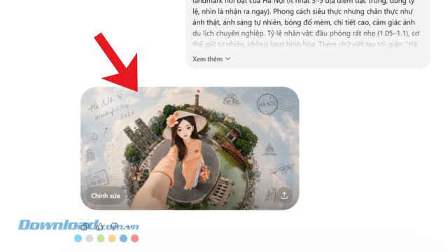 Đợi cho ChatGPT phân tích và tạo hình ảnh trend vòng quanh thế giới