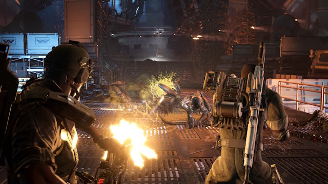Cùng đồng đội sinh tồn trước đàn quái vật Xenomorph 