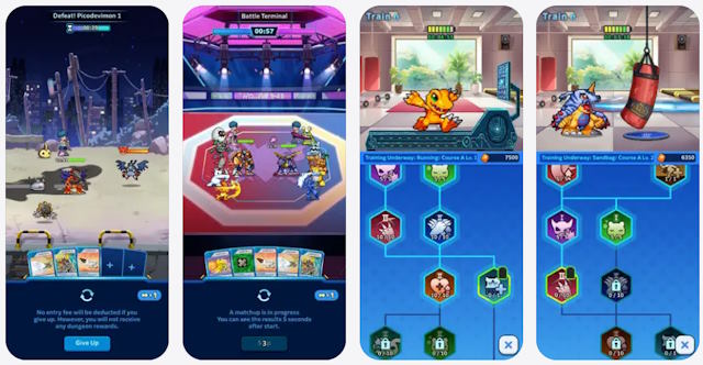 Chăm sóc, huấn luyện và tiến hóa những Digimon bạn yêu thích
