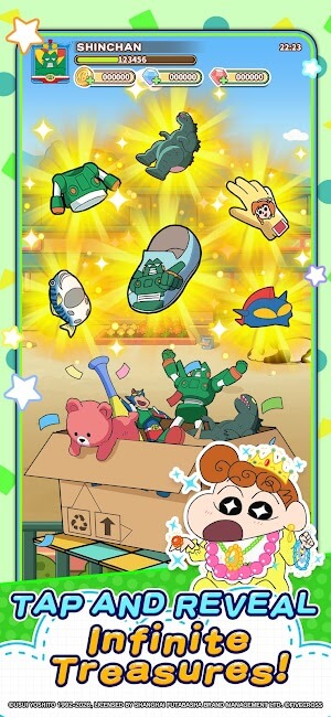 Đồ họa dễ thương đậm chất anime Shinchan