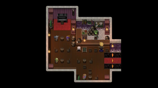 Game kết hợp giữa khám phá hầm ngục, chiến đấu theo lượt và xây dựng thị trấn