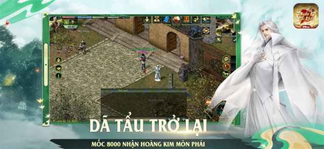 Dã tẩu trở lại, mốc 8000 nhận hoàng kim môn phái