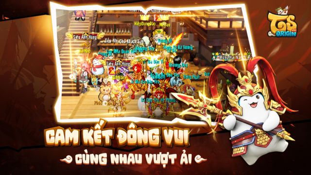 Cam kết đông vui, cùng nhau vượt ải
