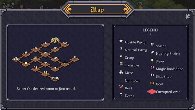 Chế độ Dungeon được xây dựng theo phong cách ngẫu nhiên hóa bản đồ