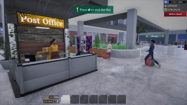 Mall Together là game mô phỏng quản lý trung tâm thương mại hiện đại, rộng lớn