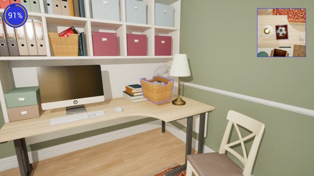 Place to Fit là game mô phỏng sắp xếp đồ vật dựa trên cơ chế vật lý