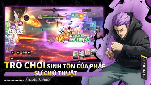 Trò chơi sinh tồn của pháp sư chú thuật
